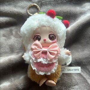 Liila Toys Chef Series 4 plush pendant cherry toast